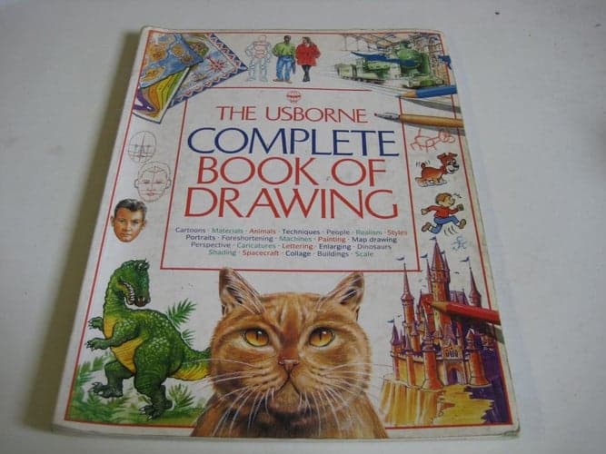 Cover of The Usborne Complete Book of Drawing