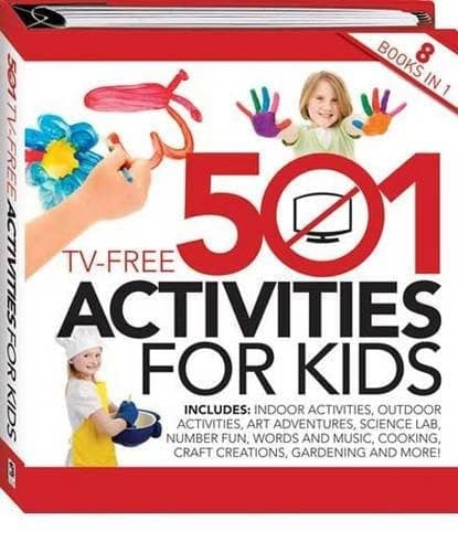 Cover of 501 TV Free Activities for Kids Binder