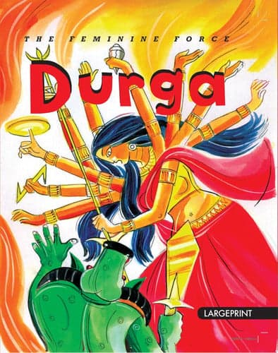 Cover of Durga The Feminine Force : Large Print