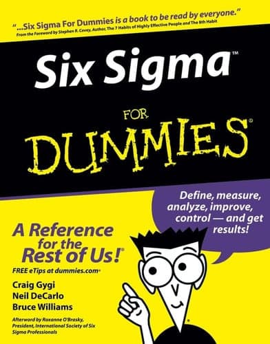 Cover of Six Sigma For Dummies