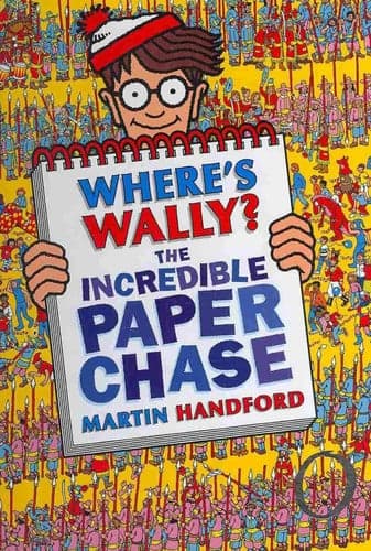 Cover of Where's Wally? The Incredible Paper Chase