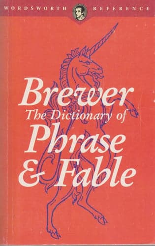 Cover of Dictionary of Phrase and Fable (Wordsworth Collection)