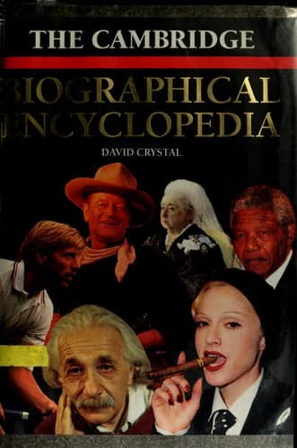 Cover of The Cambridge Biographical Encyclopedia