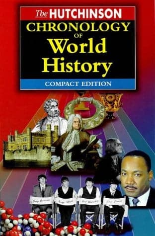 Cover of The Hutchinson Chronology of World History