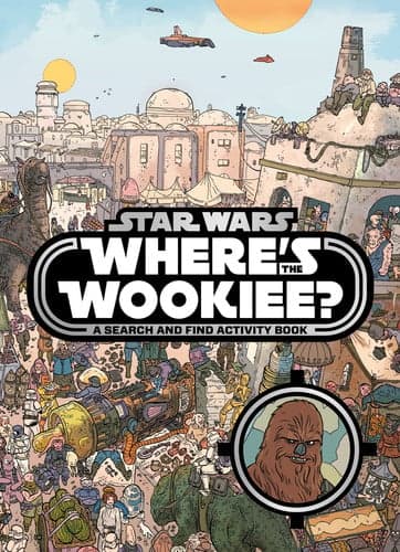 Cover of Star Wars Where's the Wookiee Search and Find Book