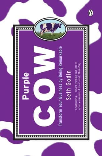 Cover of Purple Cow Transform Your Business by Being Remarkable