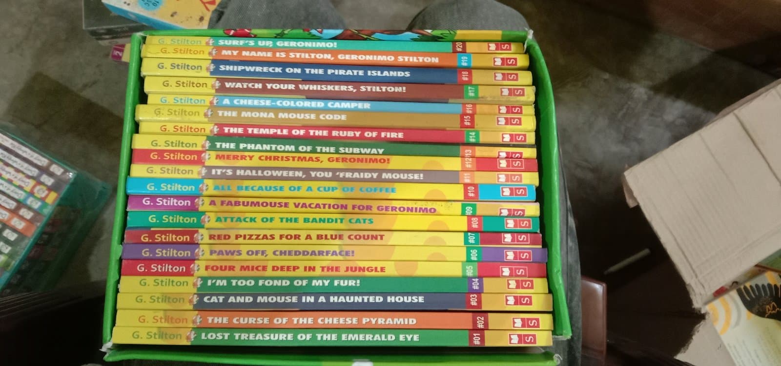 Cover of Geronimo Stilton ( set of 20 Book 📚 )