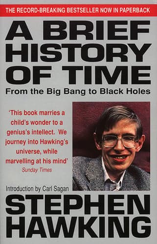 Cover of A Brief History of Time From the Big Bang to Black Holes