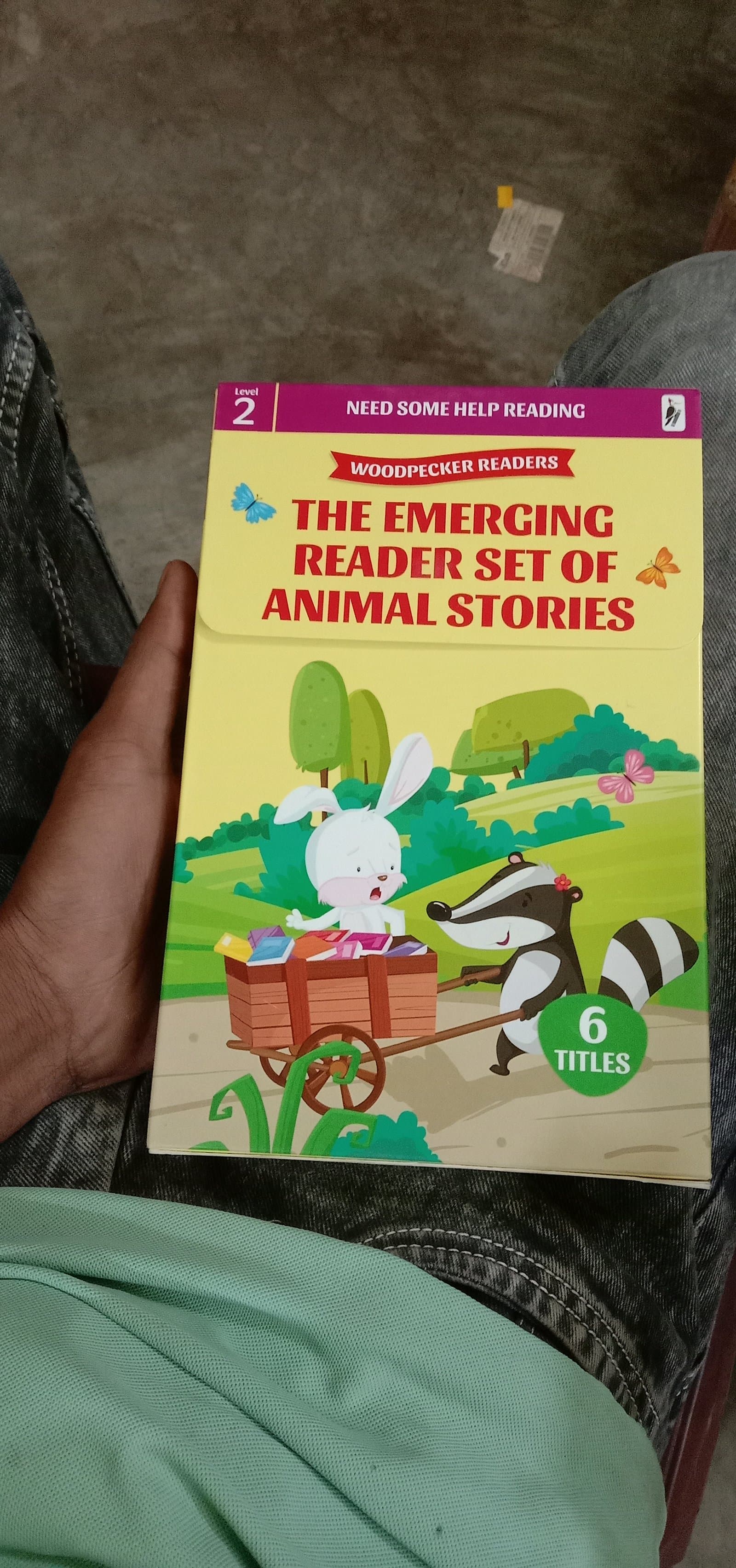 Cover of the emerging reader set of animal stories ( set of 5 book 📖 )