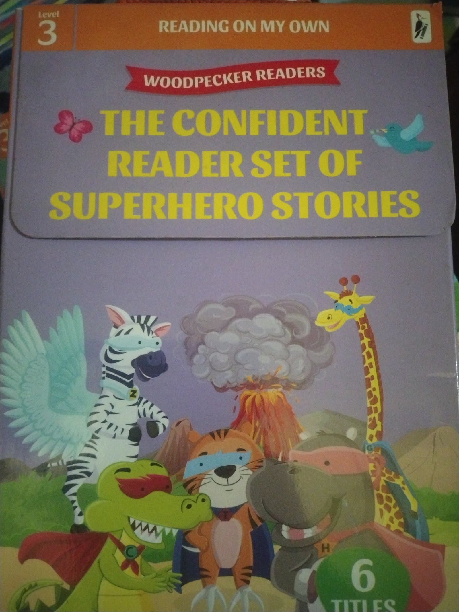 Cover of THE CONFIDENT READER SET OF SUPERHERO STORIES ( SET OF 3 BOOK )