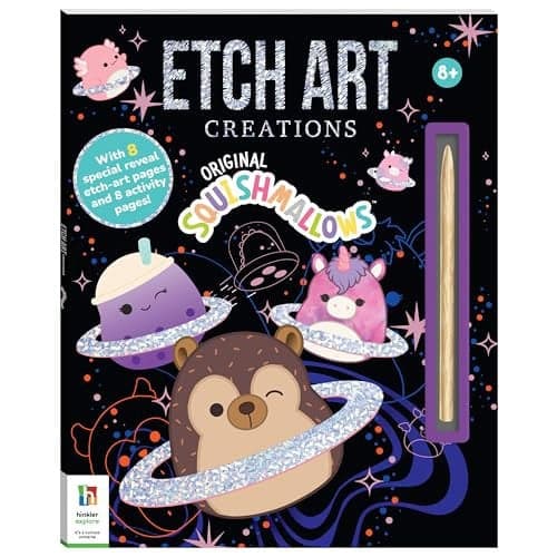 Cover of Etch Art Creations Squishmallows
