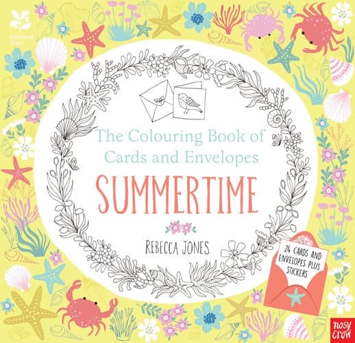 Cover of Summertime The Colouring Book of Cards and Envelopes