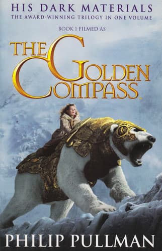 Cover of His Dark Materials Trilogy Northern Lights; The Subtle Knife; The Amber Spyglass