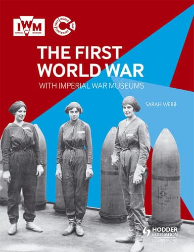 Cover of The First World War with Imperial War Museums