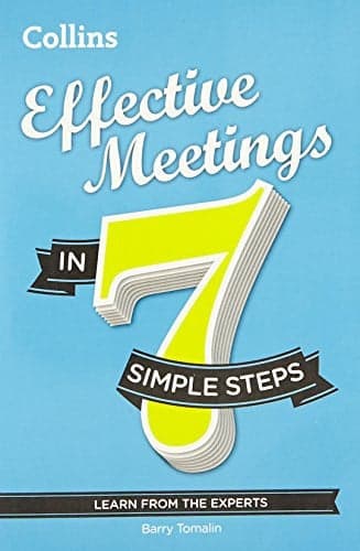 Cover of Effective Meetings in 7 Simple Steps: Learn from the Experts Tomalin, Barry