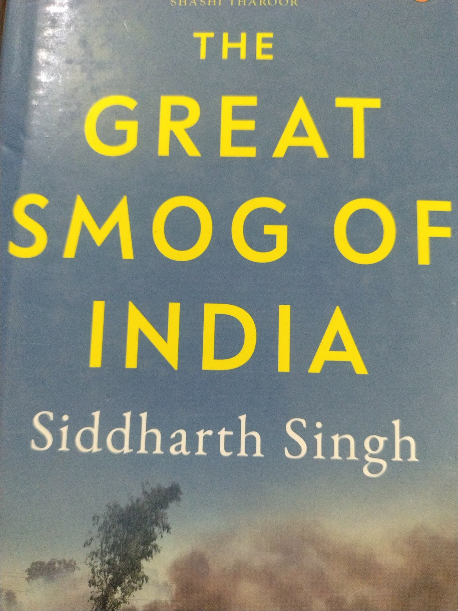 Cover of the great 👍 smog of india