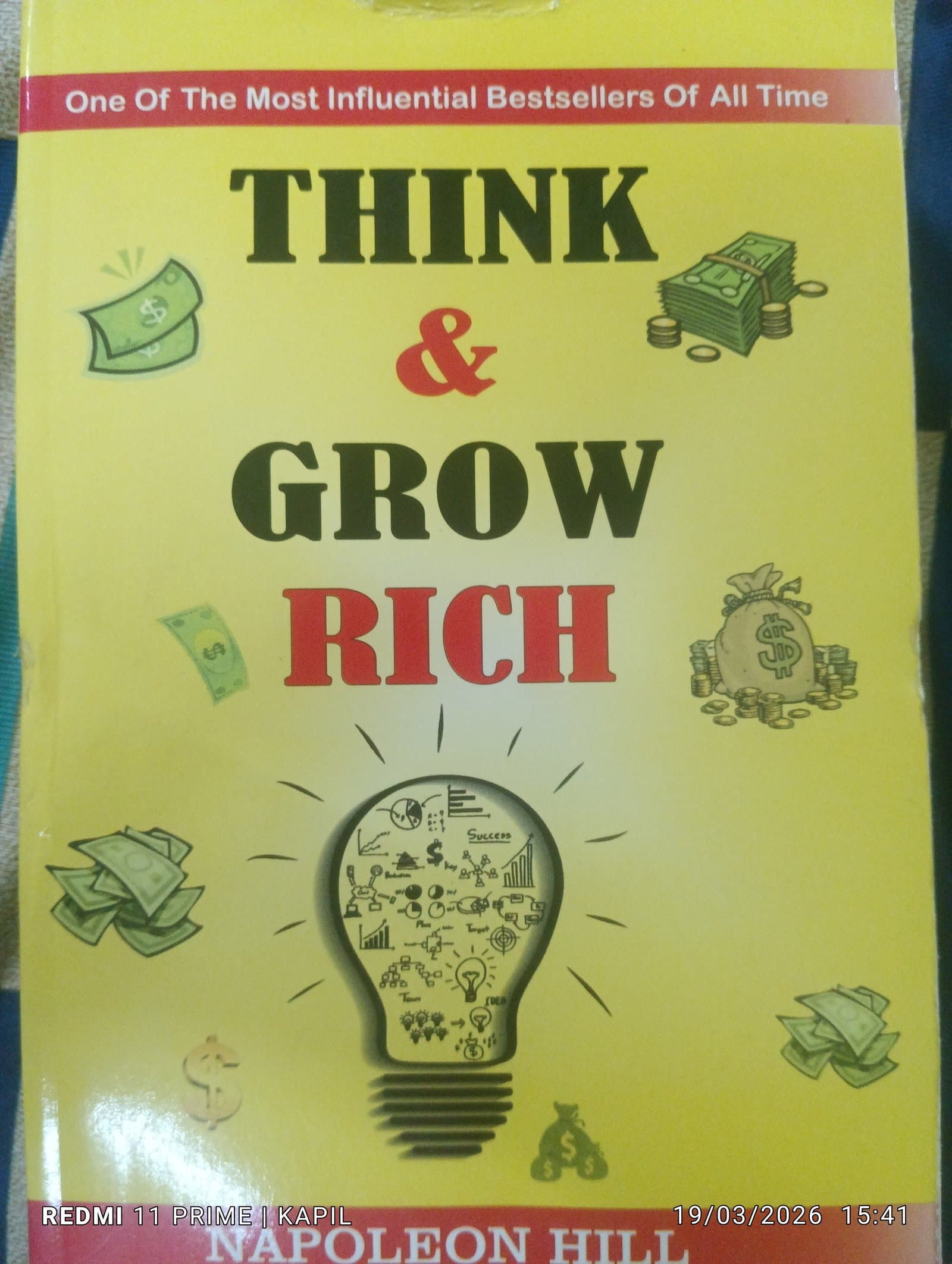 Cover of think and grow rich