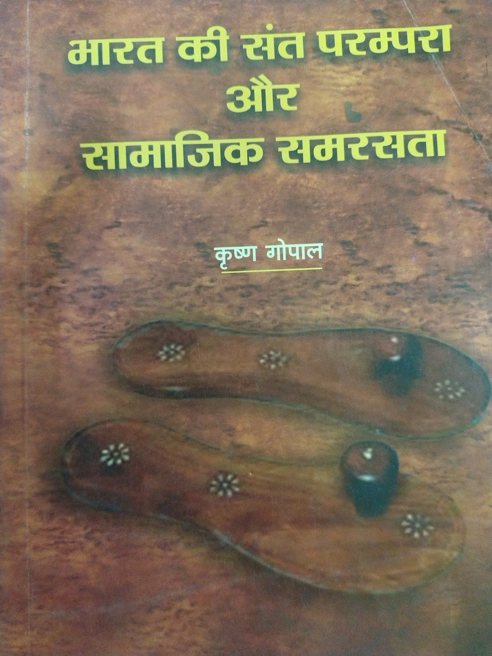 Cover of भारत की संत परंपरा और सामाजिक समरसता