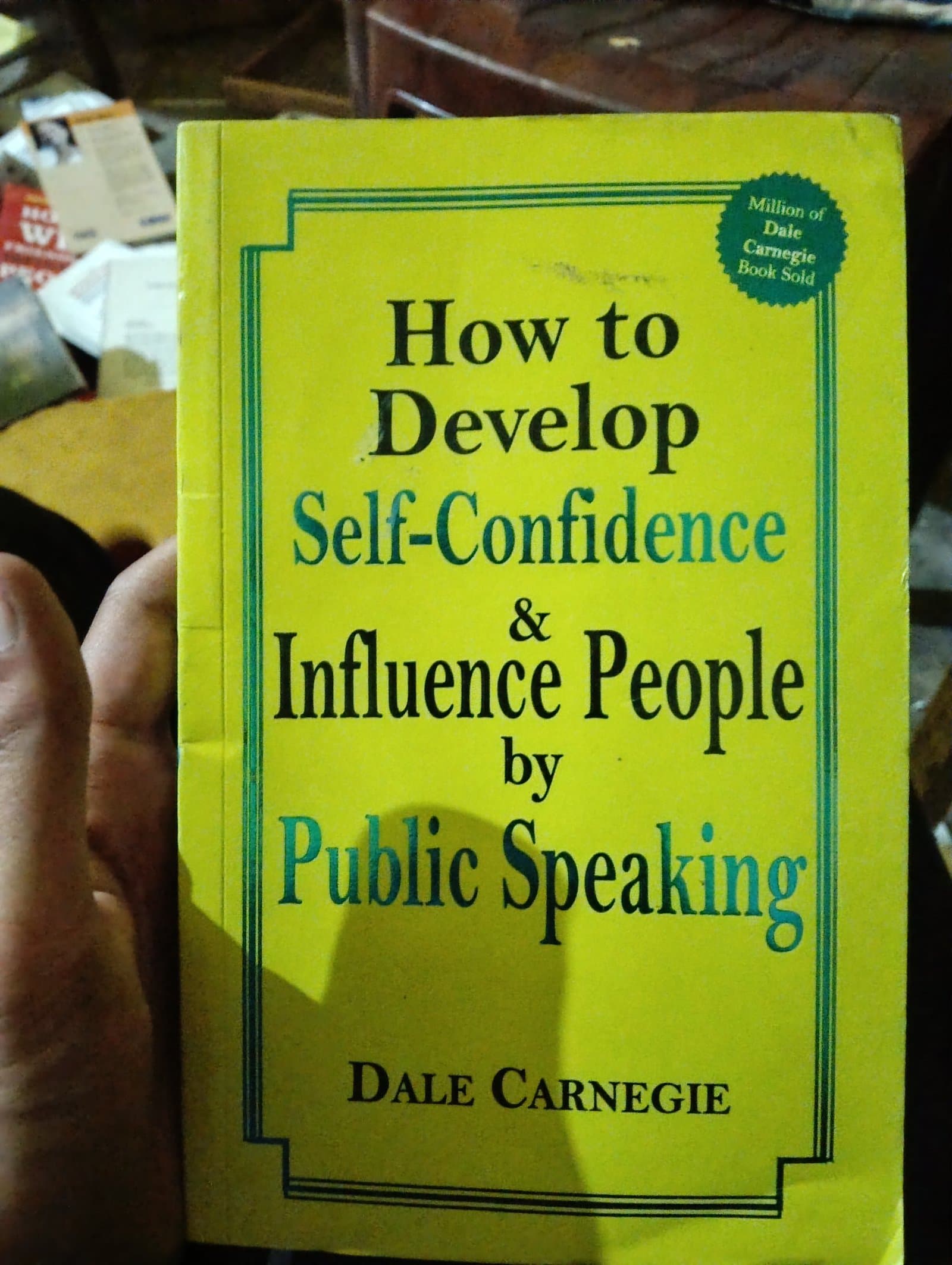 Cover of How to develop self confidence Influence people by public speaking