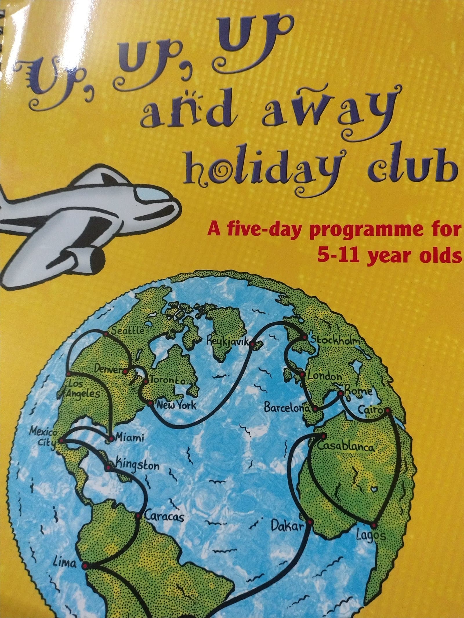 Cover of UP UP UP AND AWAY HOLIDAY CLUB