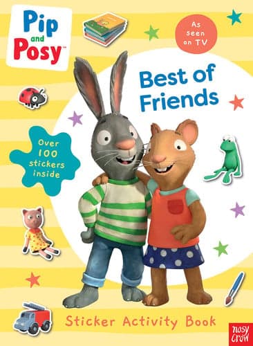 Cover of Best of Friends Sticker Activity Book: As Seen on TV. Over 100 Stickers Inside