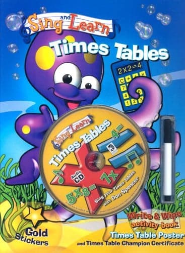Cover of Sing and Learn Times Tables