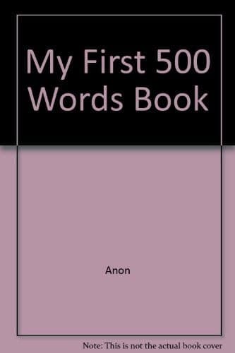 Cover of My First 500 Words Book