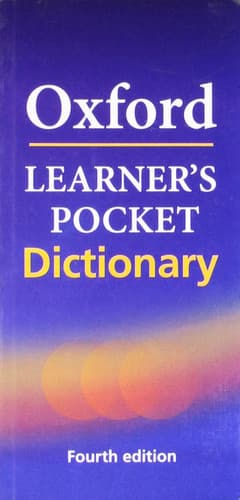 Cover of Oxford Learner'S Pocket English Dictionary,4E