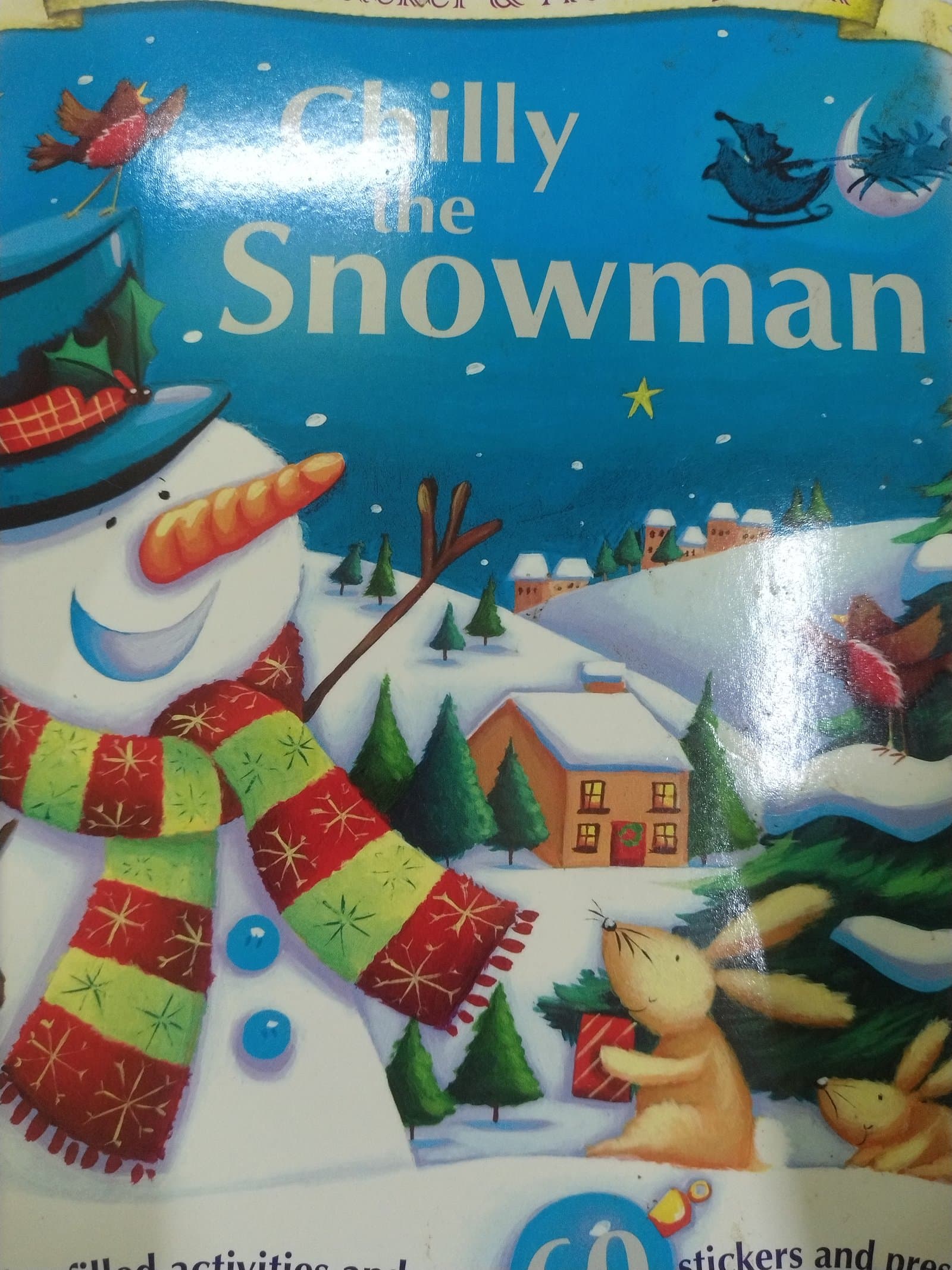 Cover of CHILLY THE SNOWMAN ☃️⛄