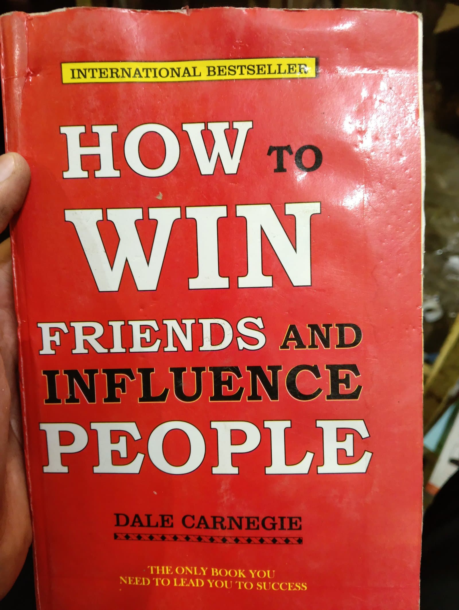 Cover of How to win friends and Influence people