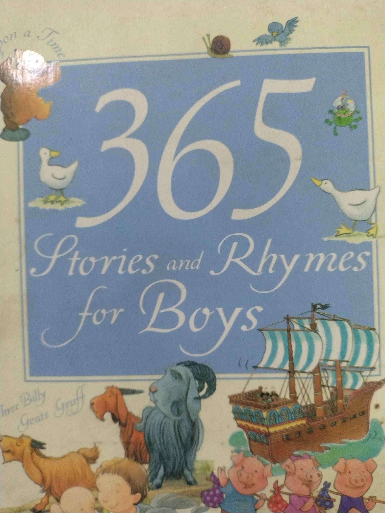 Cover of 365 PTORIES AND RHYMES FOR BOYS