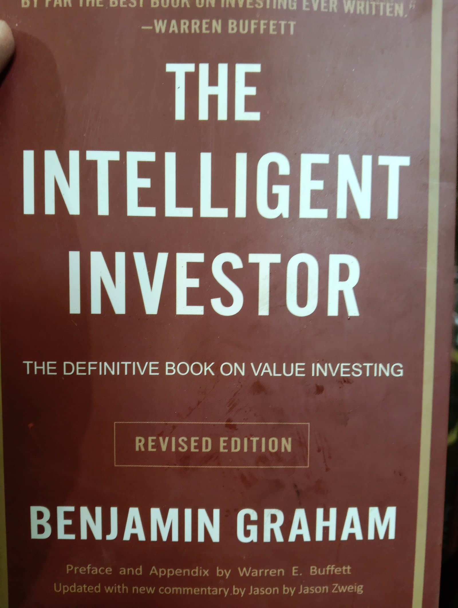 Cover of The intelligent investor