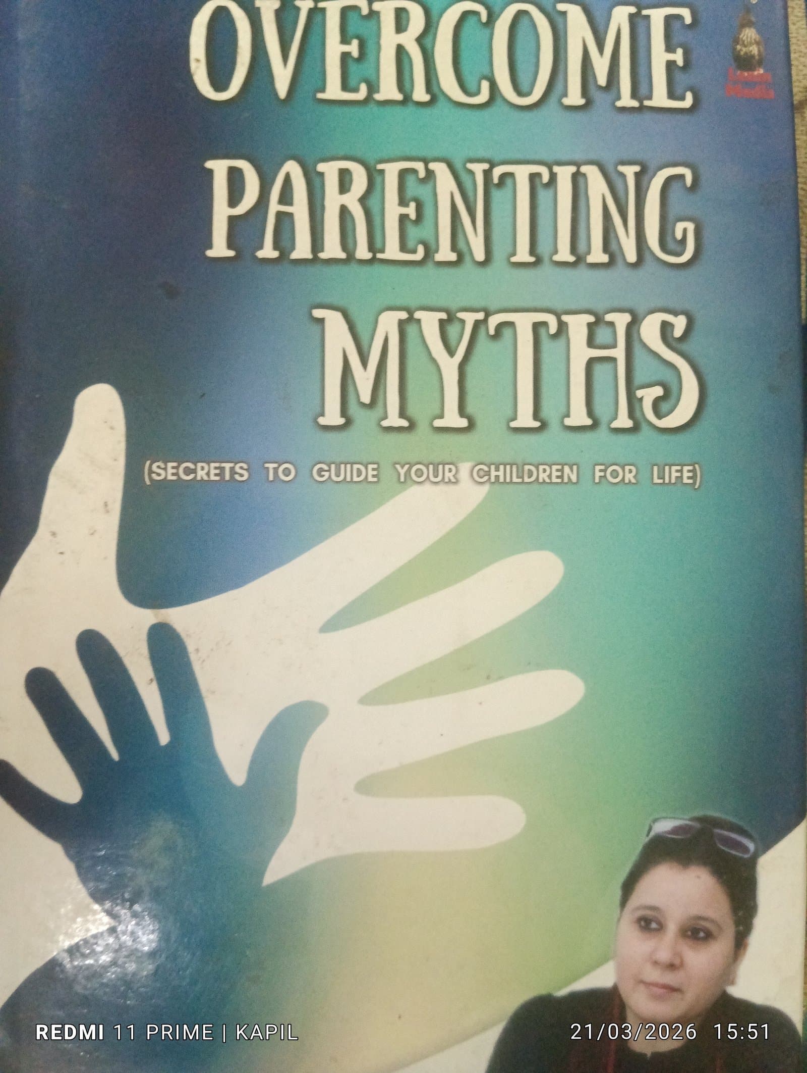Cover of over come parenting