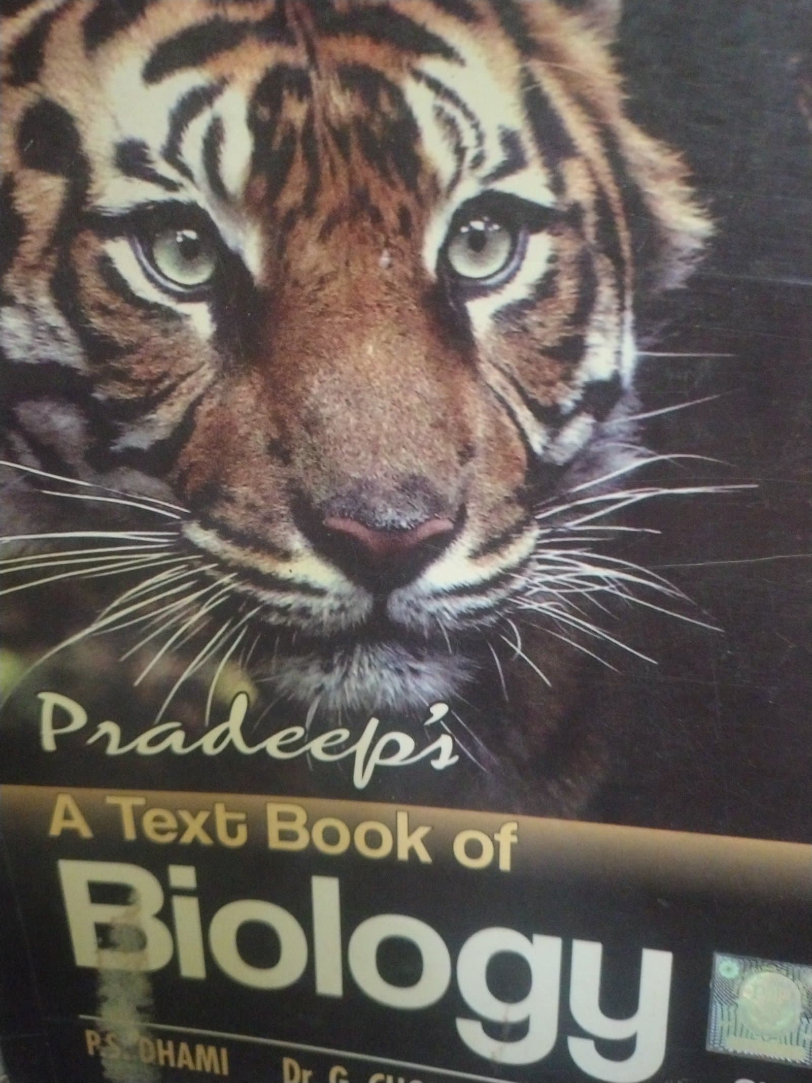Cover of PRADEEPS A TEXT OF BILOGY