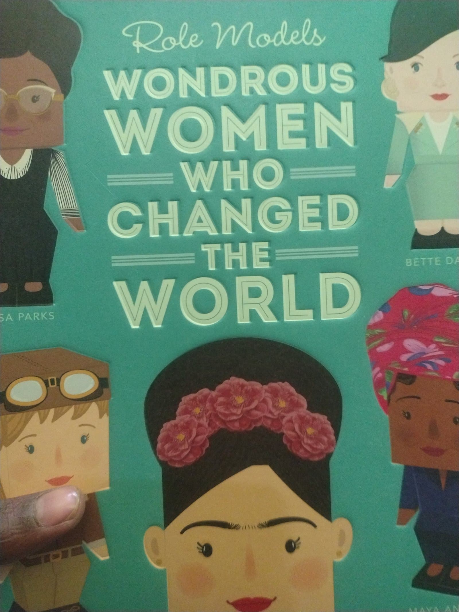 Cover of WONDEROUS WOMEN WHO CHANGED THE WORLD 🌎🌍