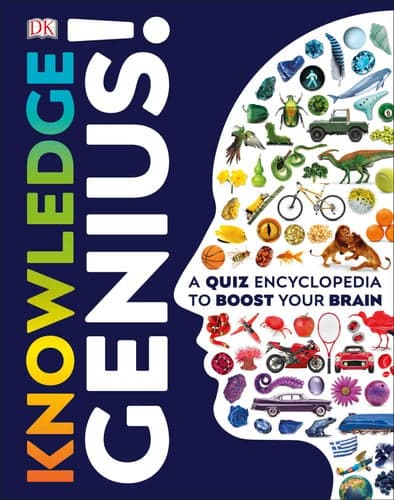 Cover of Knowledge Genius! A Quiz Encyclopedia to Boost Your Brain