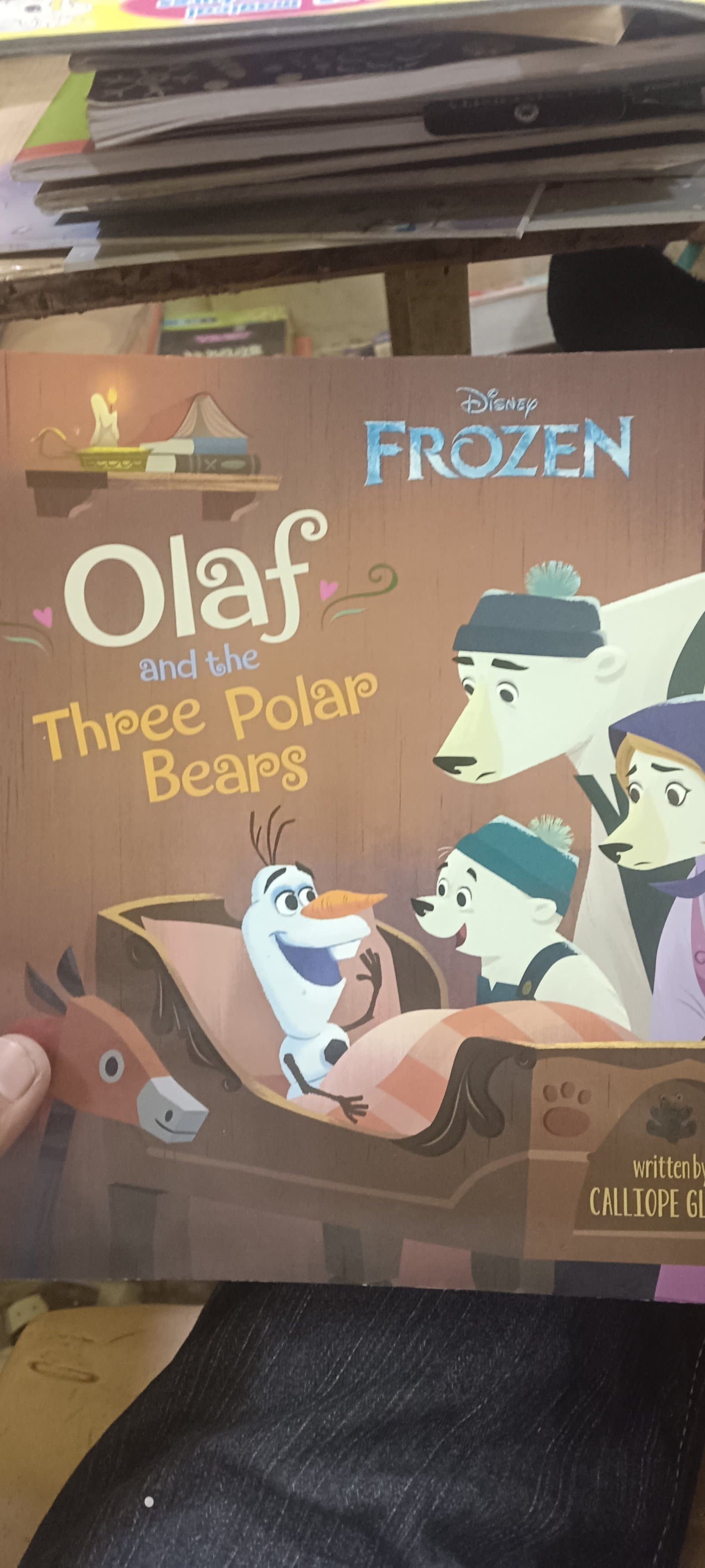 Cover of olad and the three polar bears