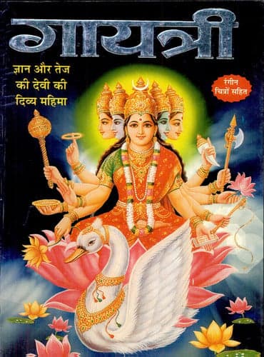 Cover of Hinduoṃ kī tīna deviyāṃ - Māṃ Durgā, Māṃ Gāyatrī, Māṃ Sarasvatī