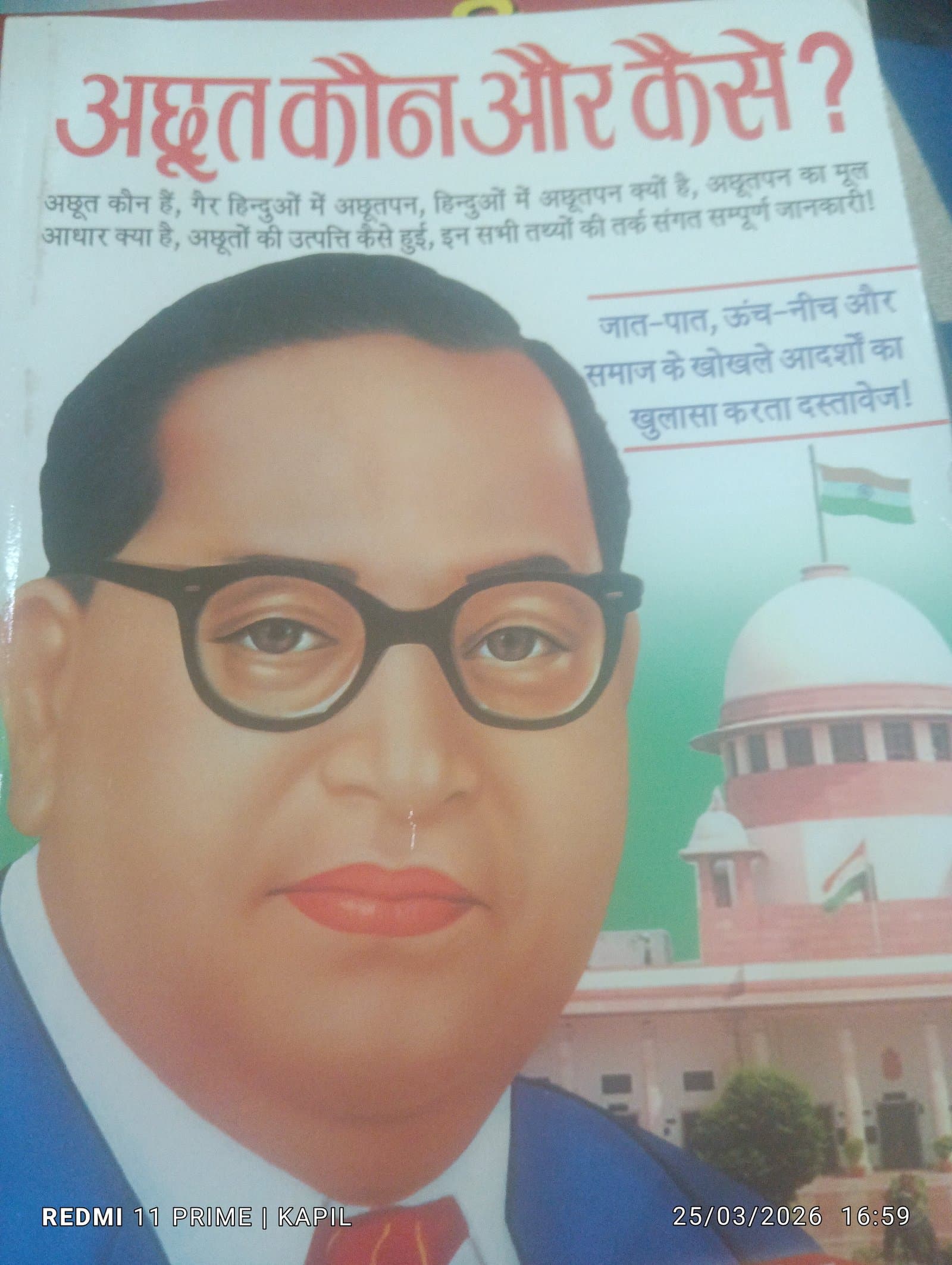 Cover of अछूत कोन और कैसे