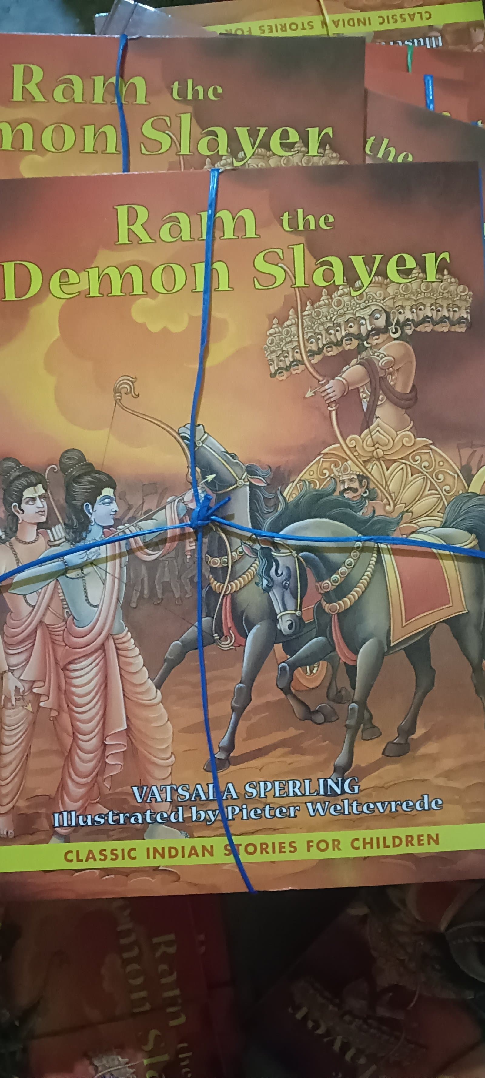 Cover of (classic Indian stories set of 2 books) 1. ram the demon slayer 2. Arjuna the gentle warior