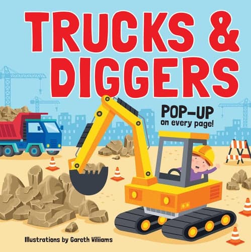 Cover of Trucks & Diggers: Pop-Up Book