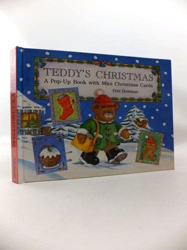 Cover of Teddy's Christmas A Pop-up Book with Mini Christmas Cards