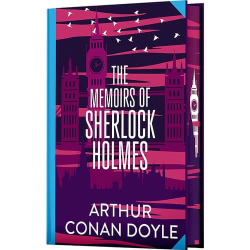 Cover of The Memoirs of Sherlock Holmes: Wilco Classics Sprayed Edge Premium Hardback Edition