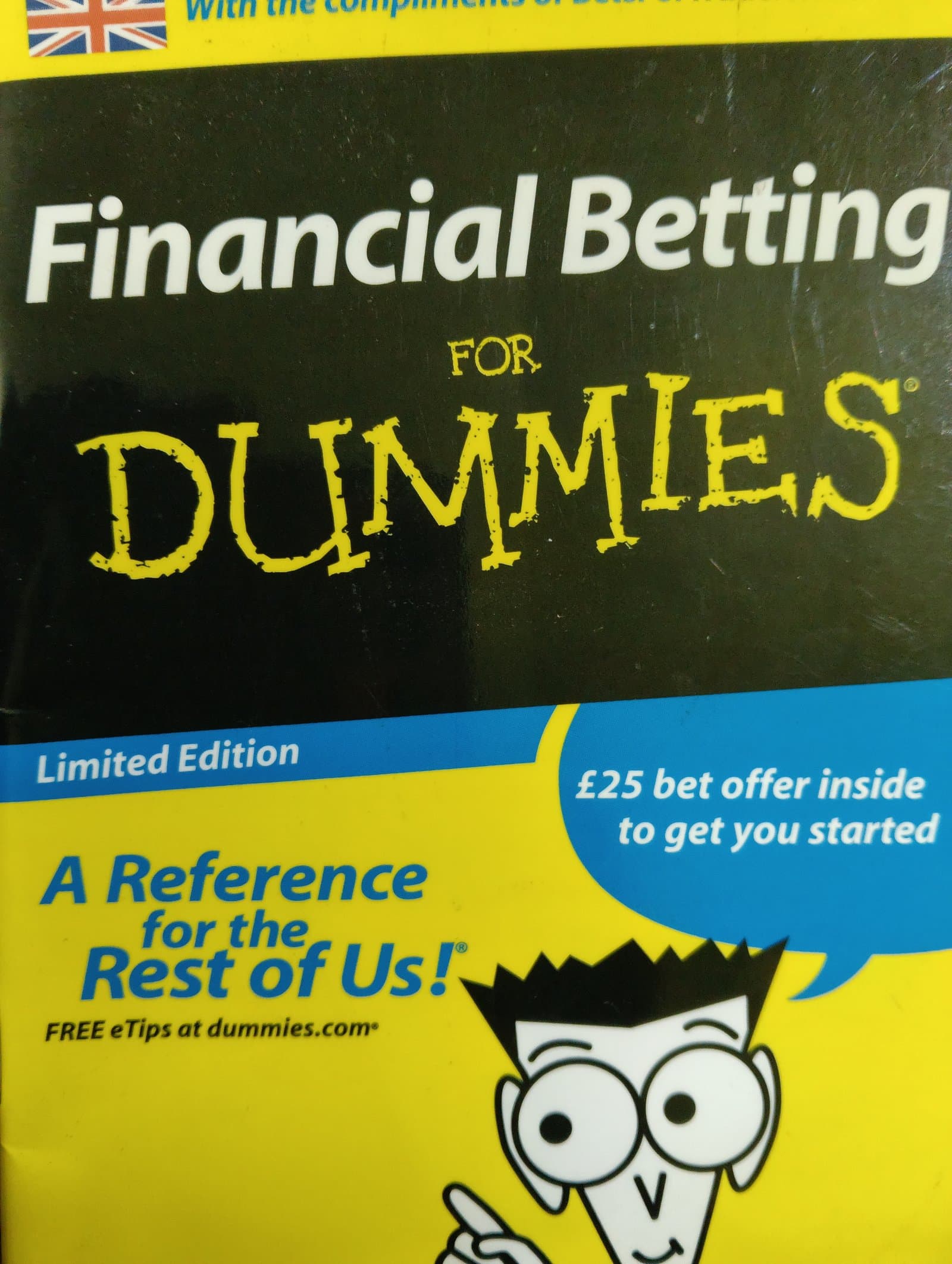 Cover of Financial Betting for Dummies