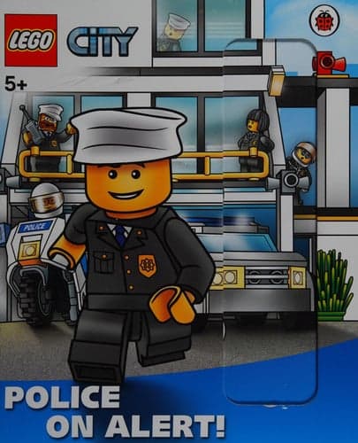 Cover of LEGO City: Police on Alert! Storybook with LEGO Minifigures and Accessories