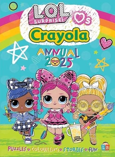 Cover of LOL & Crayola Official Annual 2025