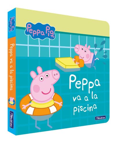 Cover of Peppa Pig va a la piscina (Peppa Pig. Pequeñas manitas)