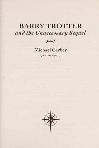Cover of Barry Trotter and the Unnecessary Sequel