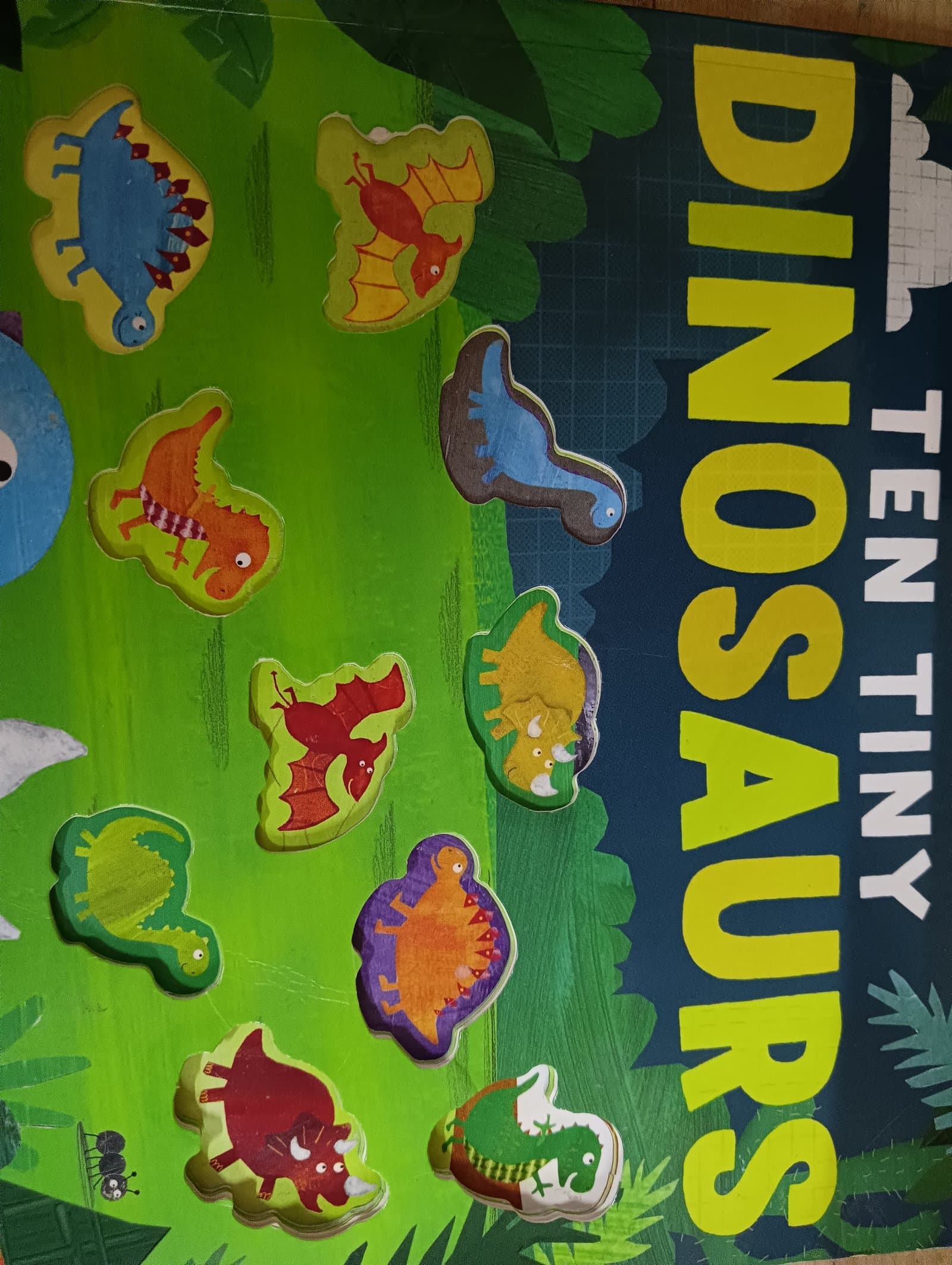 Cover of Ten Tiny Dinosaur