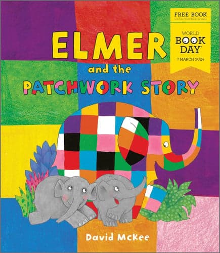 Cover of Elmer and the Patchwork Story
